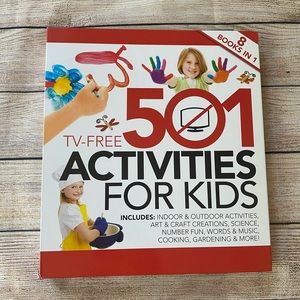 501 TV-after Activities for Kids Hardback Binder